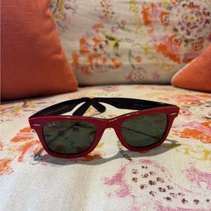 Ray-ban Wayfarer RED Women 50mm Lens